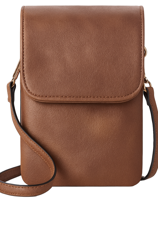 OakFord Classic Crossbody Sling – Brown